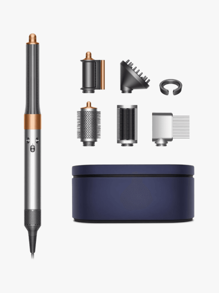 Dyson Airwrap Multi-Styler Complete Long in branded component on a light gray background