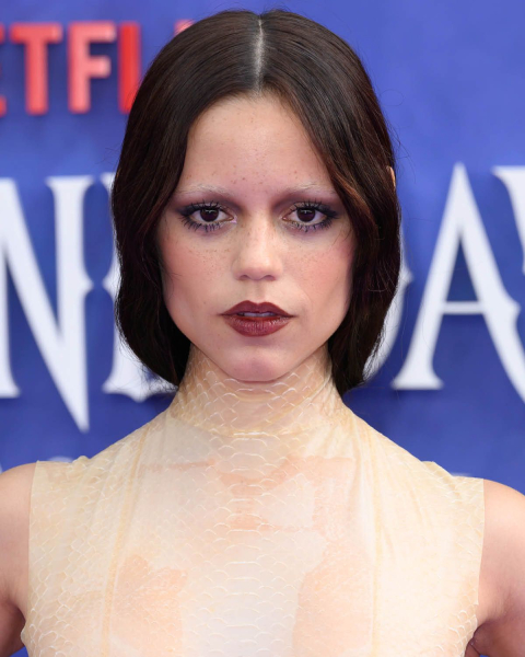 Jenna Ortega at the Wednesday season 2 premier in July 2025